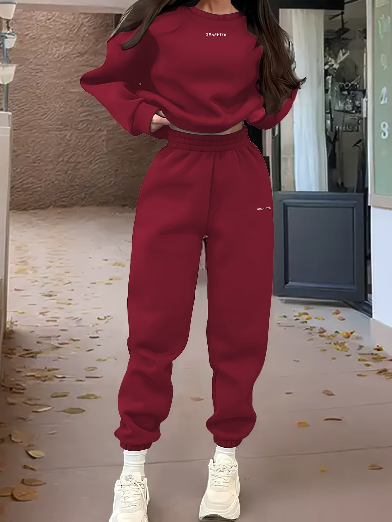 Casual sporty tracksuit