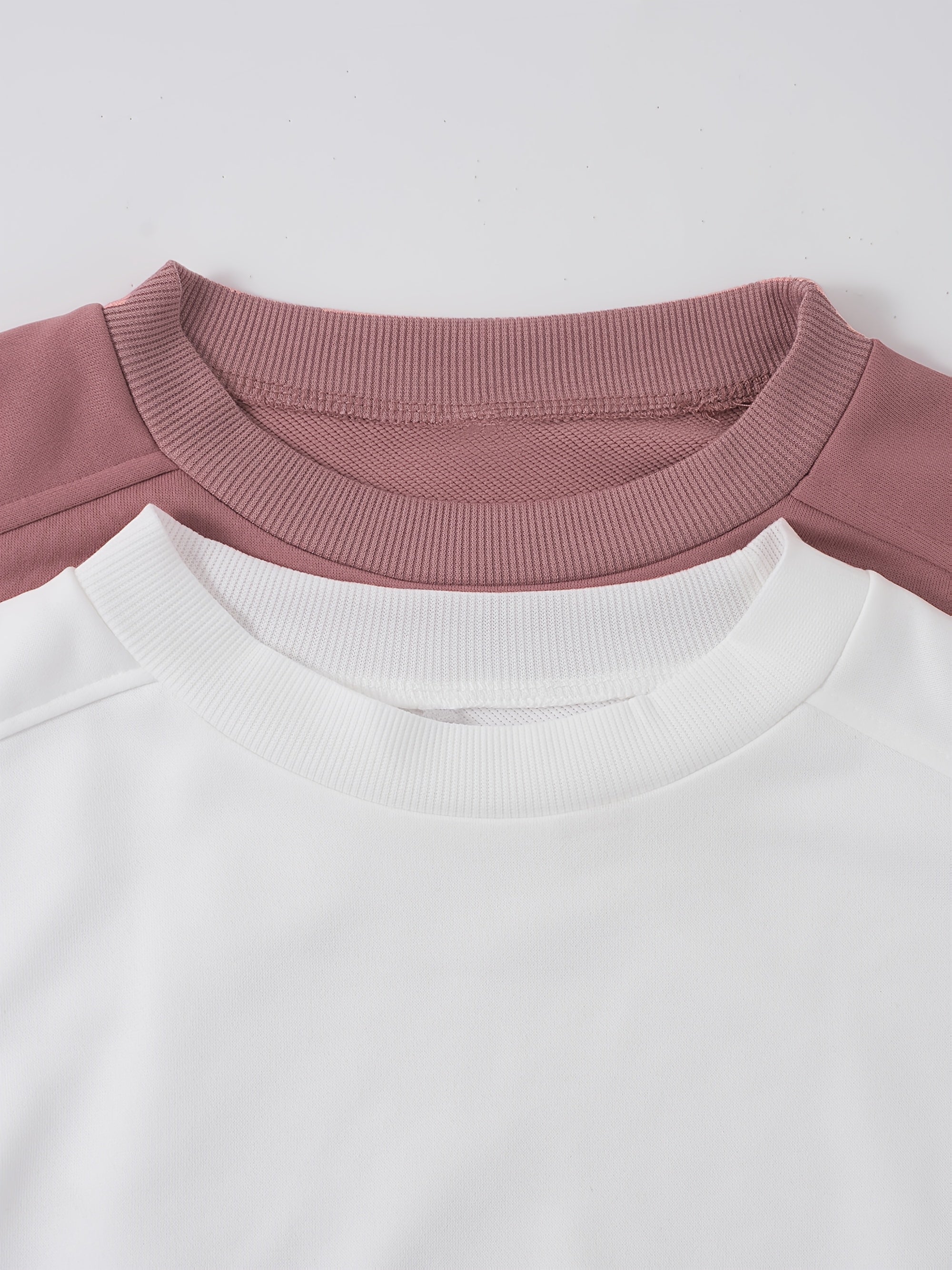 2-pack Solid Pullover Sweatshirt