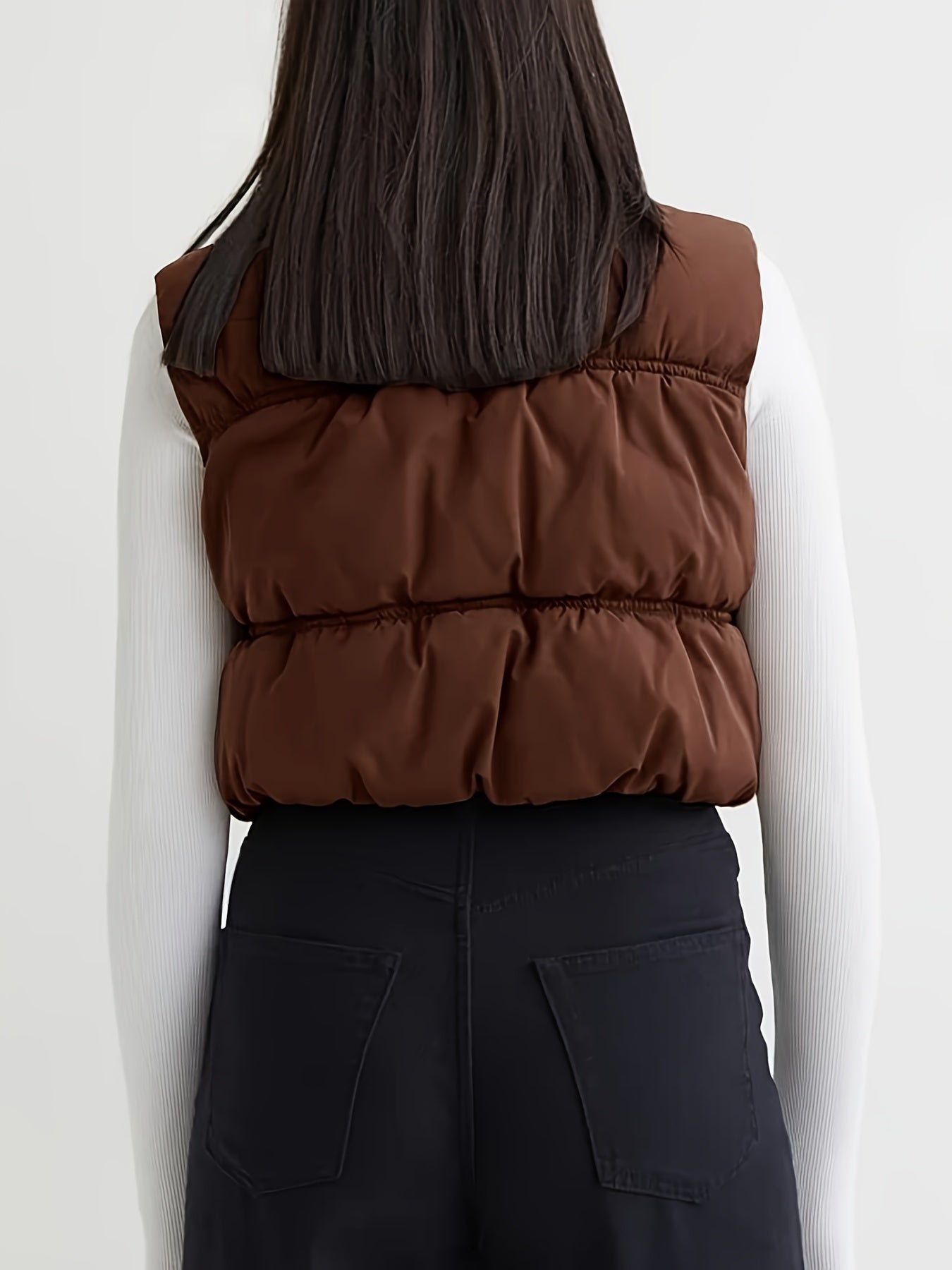 Cropped vest