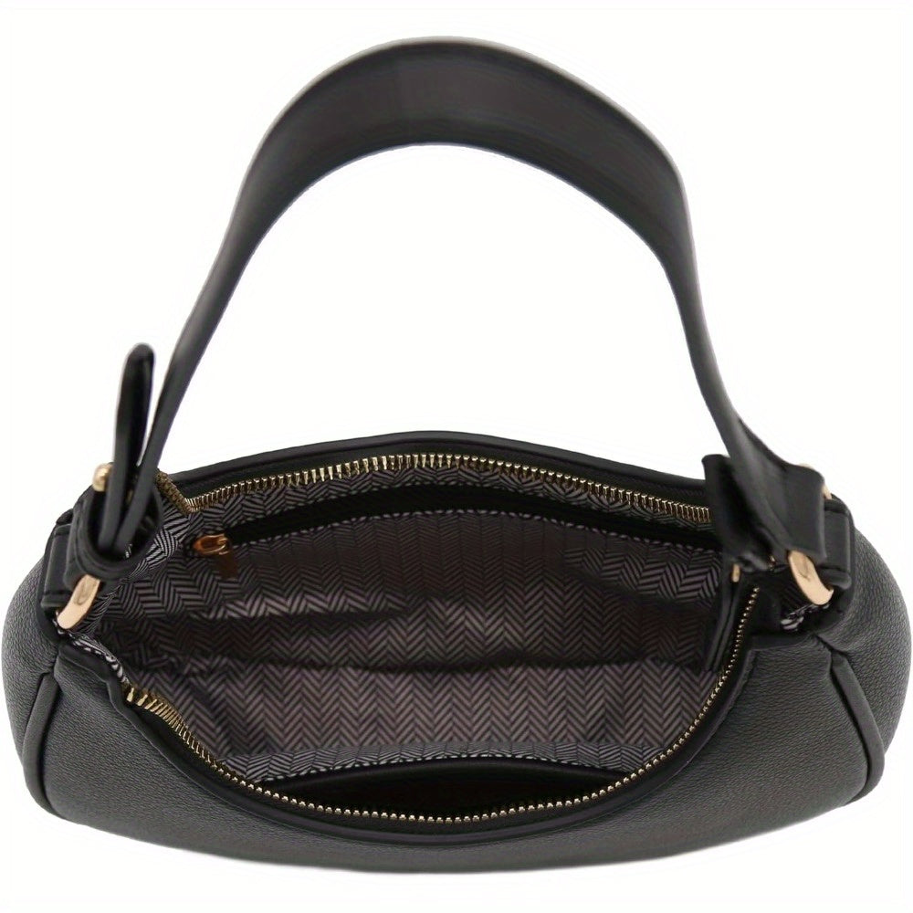 Small Crescent Shoulder Bag Underarm Purse