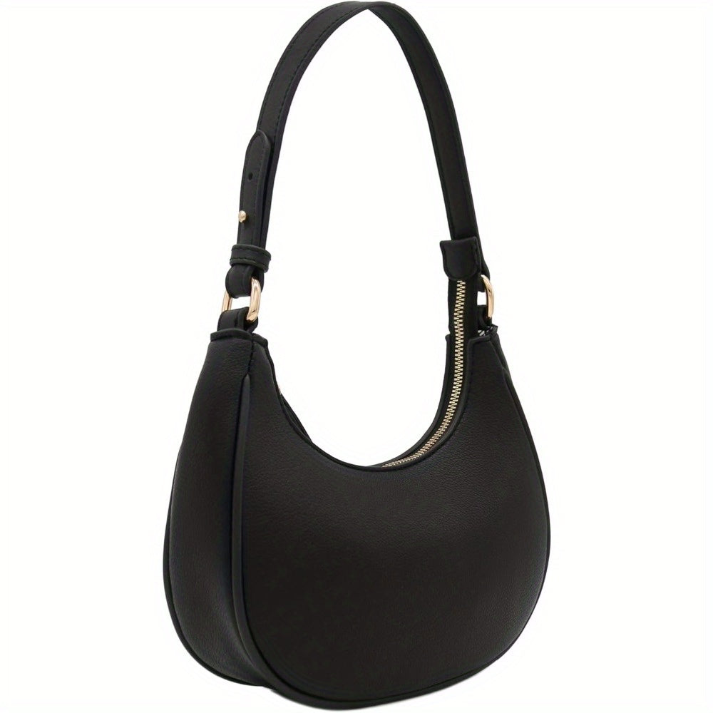 Small Crescent Shoulder Bag Underarm Purse