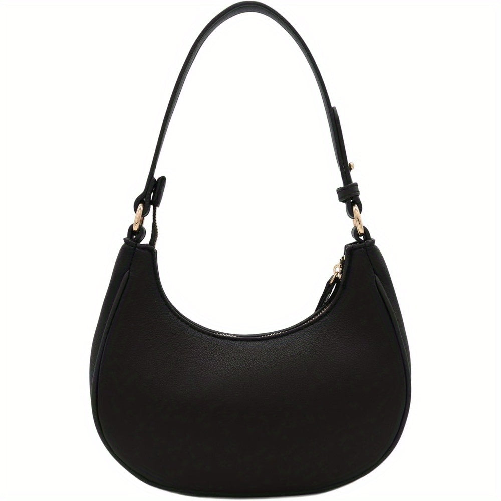Small Crescent Shoulder Bag Underarm Purse