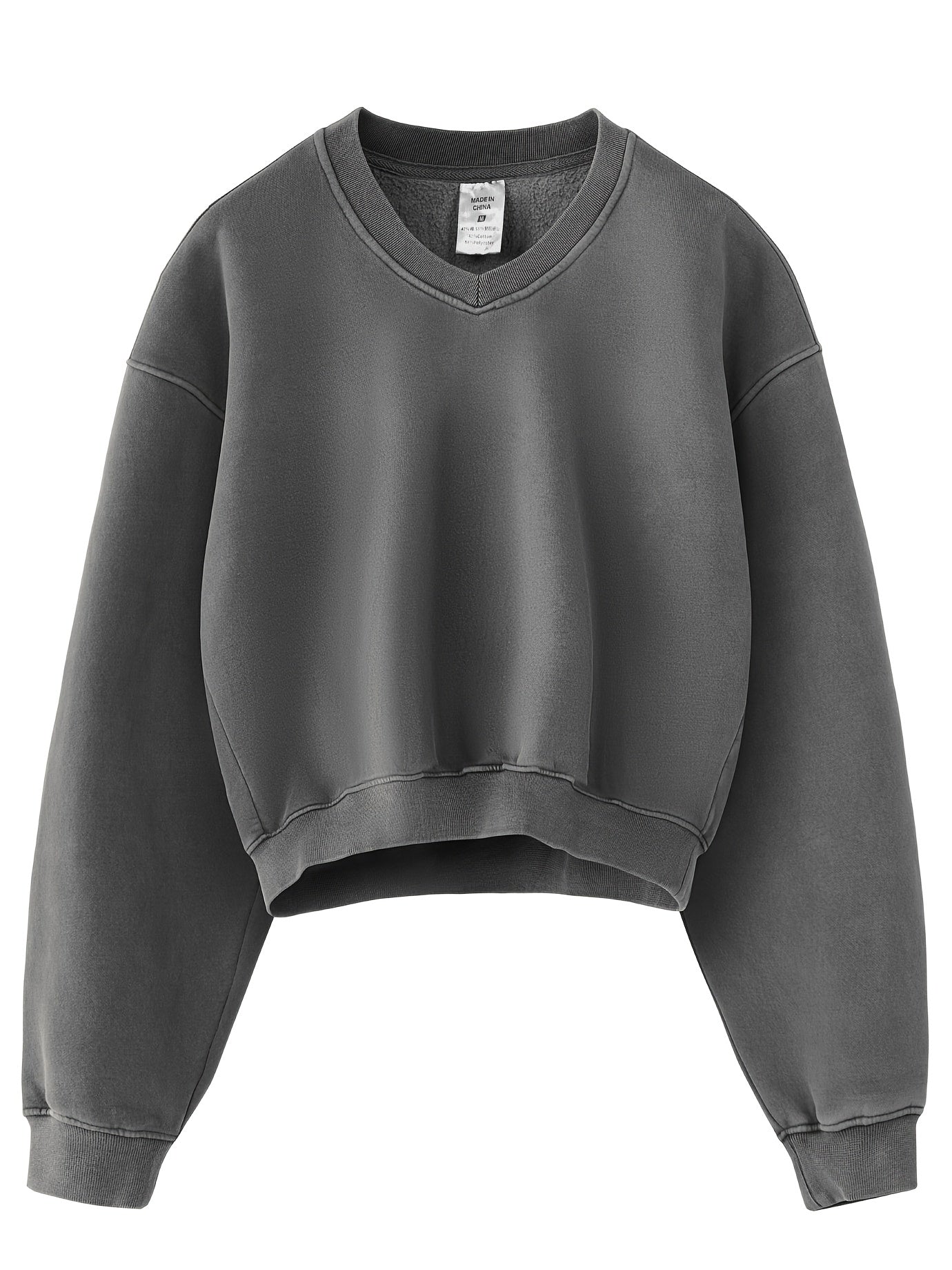 Cropped sweatshirt