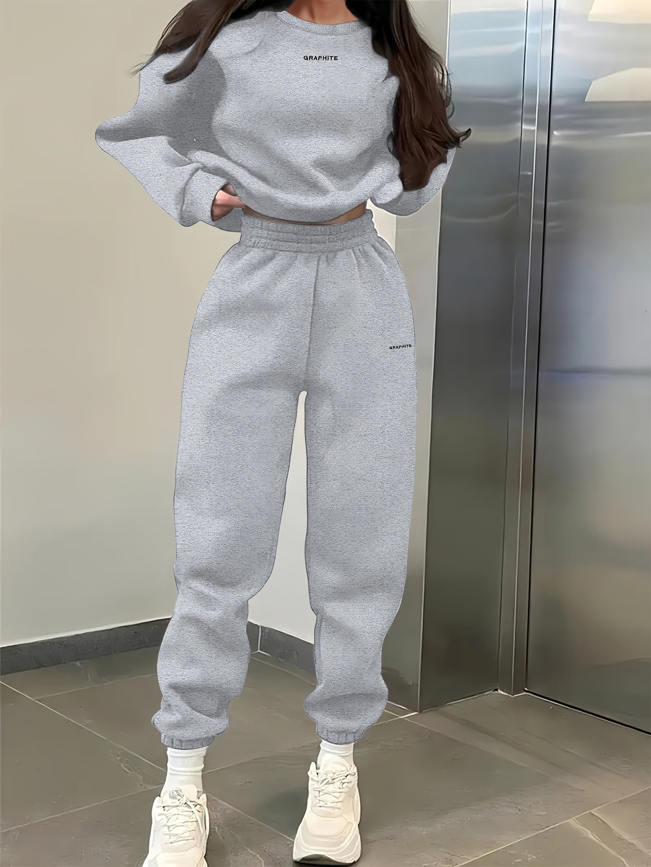 Casual sporty tracksuit