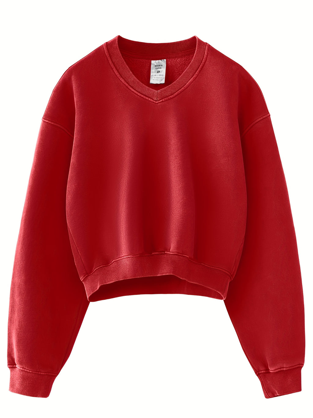 Cropped sweatshirt