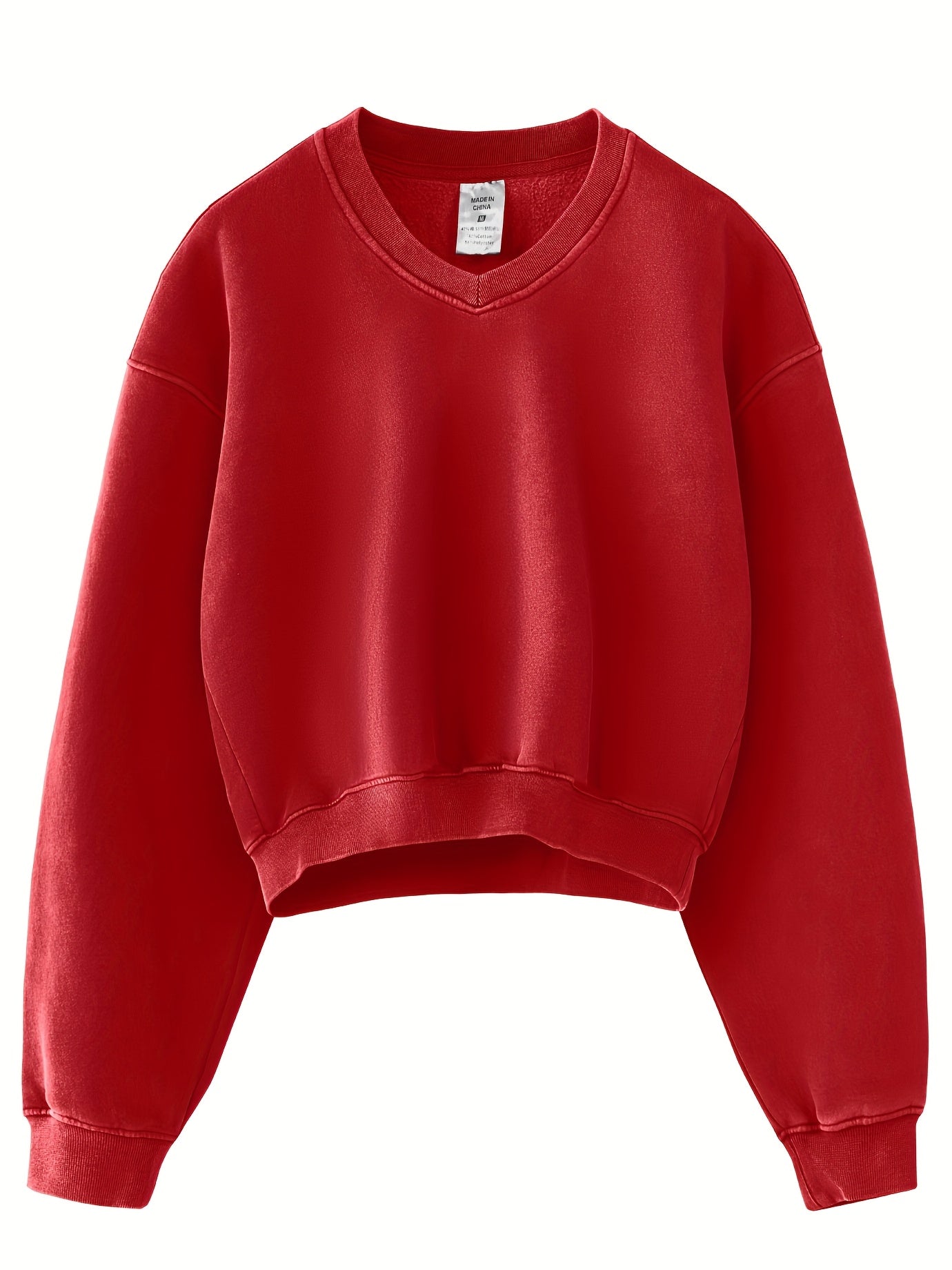 Cropped sweatshirt