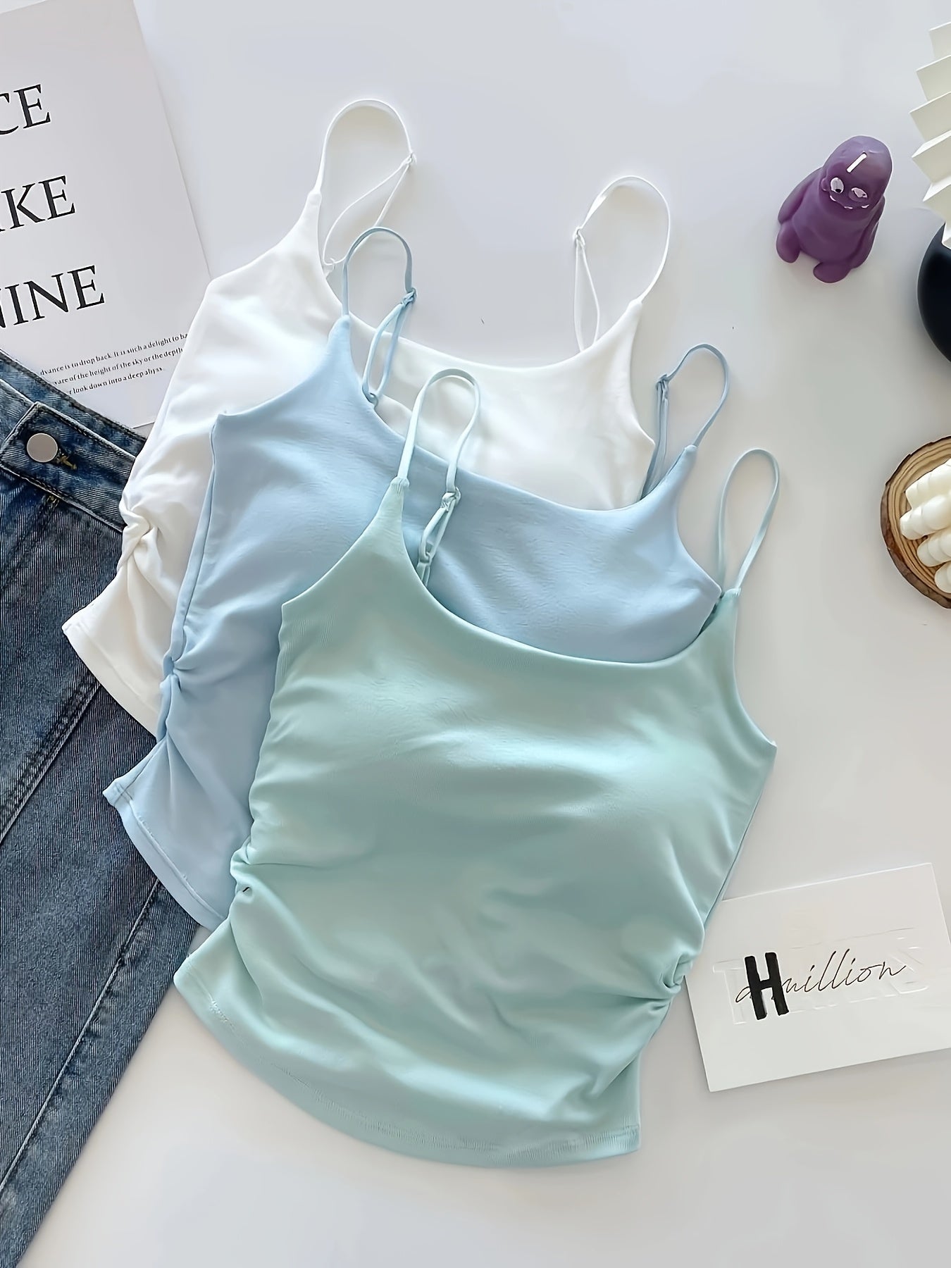 3-piece cropped top set