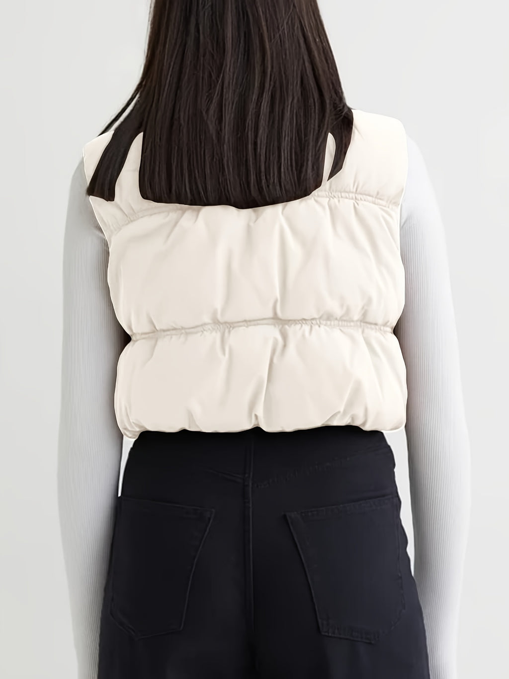 Cropped vest