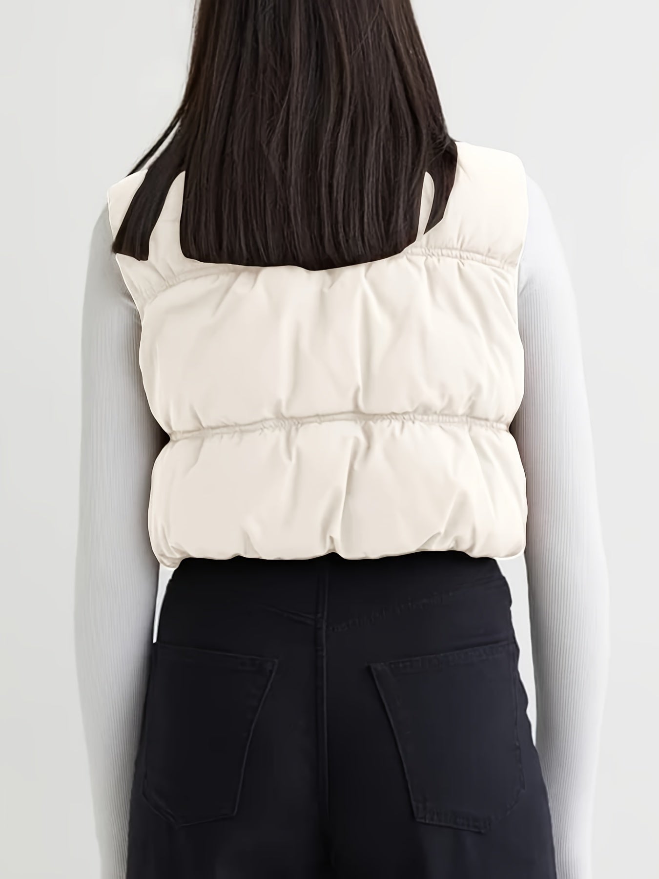 Cropped vest