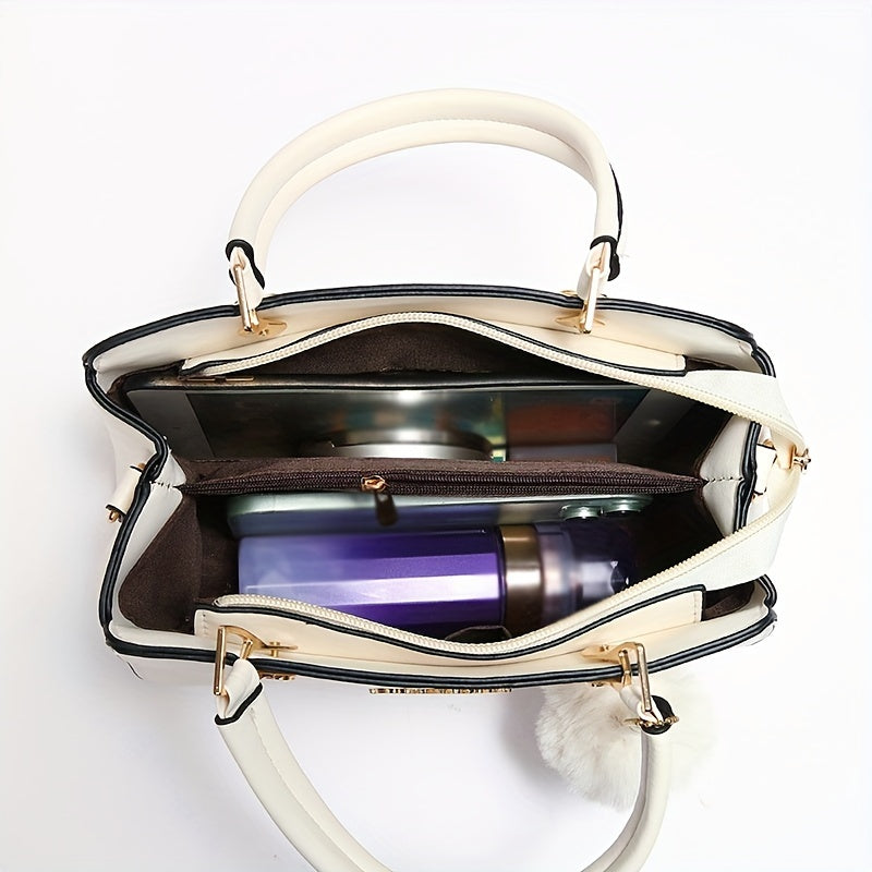 Elegant women’s faux leather handbag