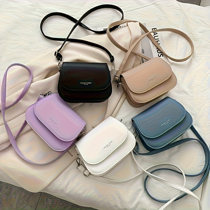 Minimalist square-design handbag