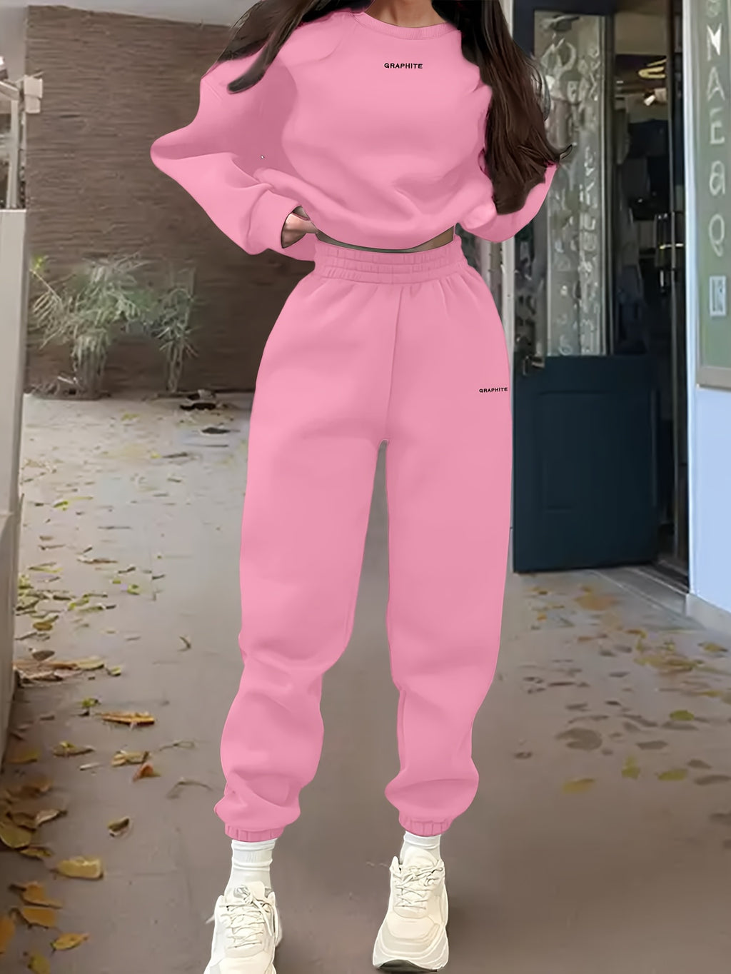 Casual sporty tracksuit