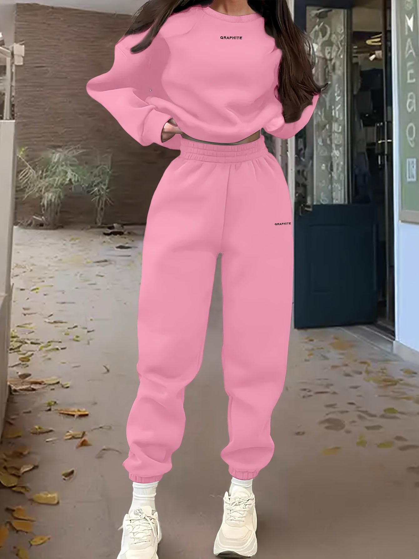 Casual sporty tracksuit