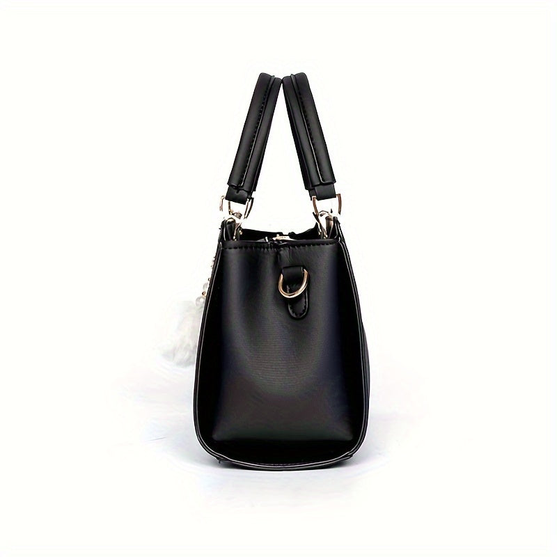 Elegant women’s faux leather handbag
