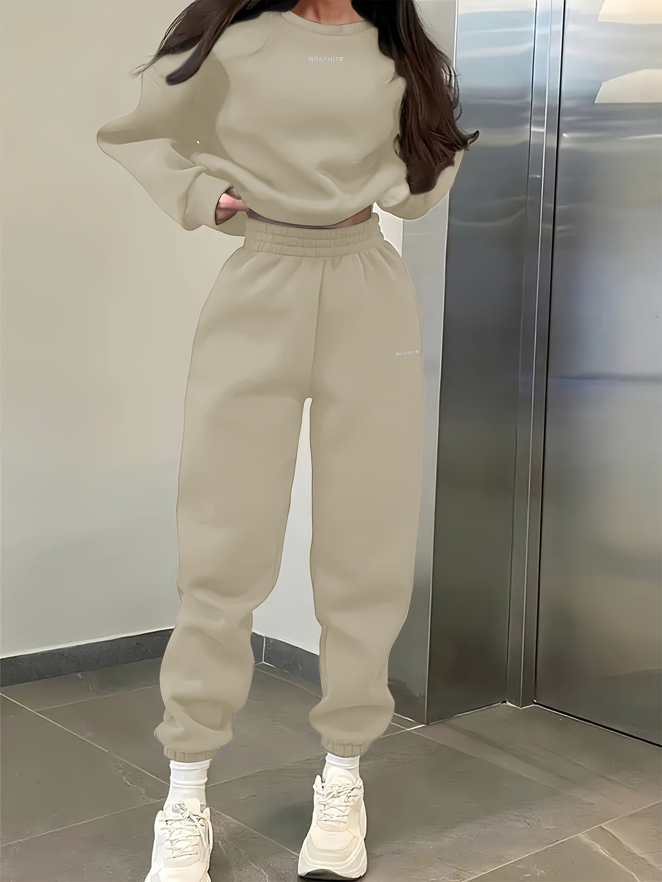 Casual sporty tracksuit