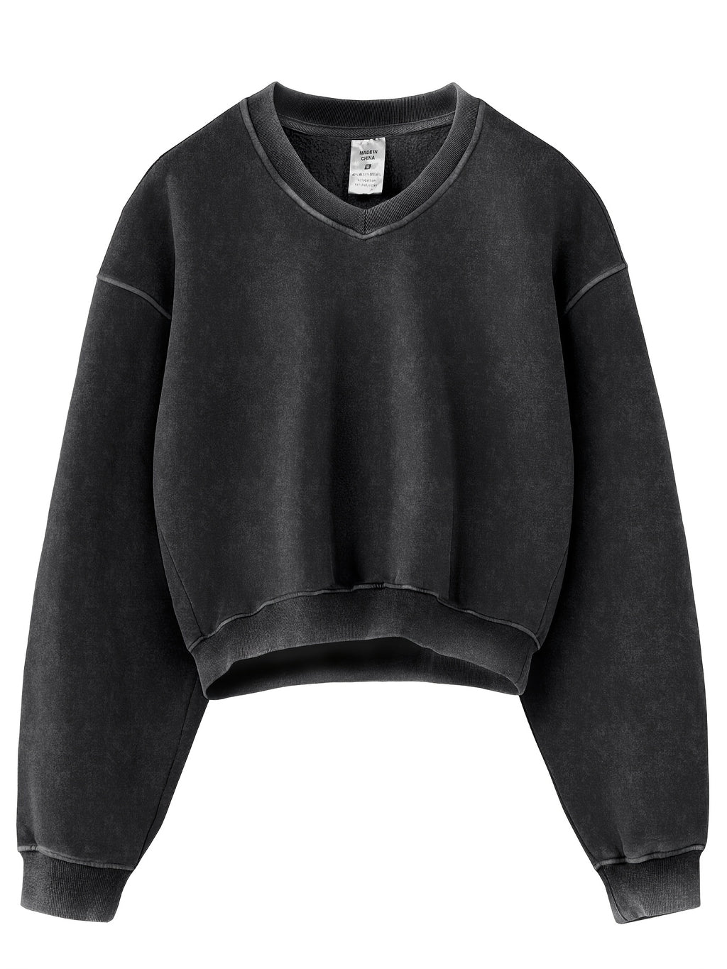Cropped sweatshirt