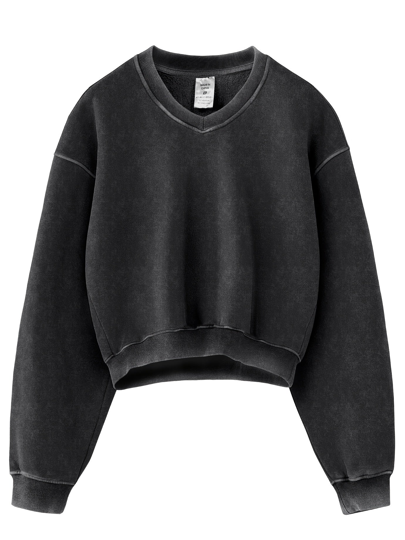 Cropped sweatshirt