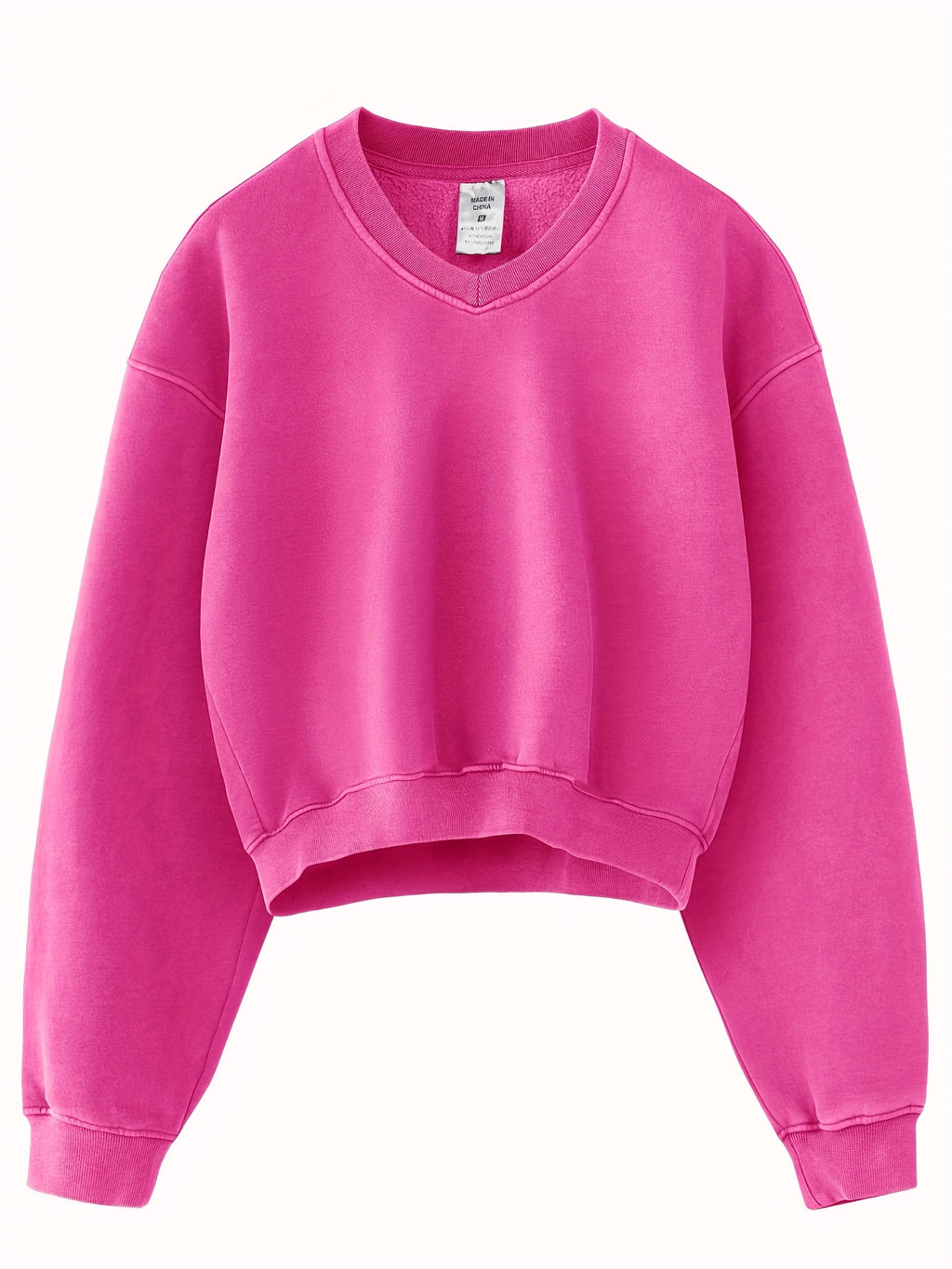 Cropped sweatshirt