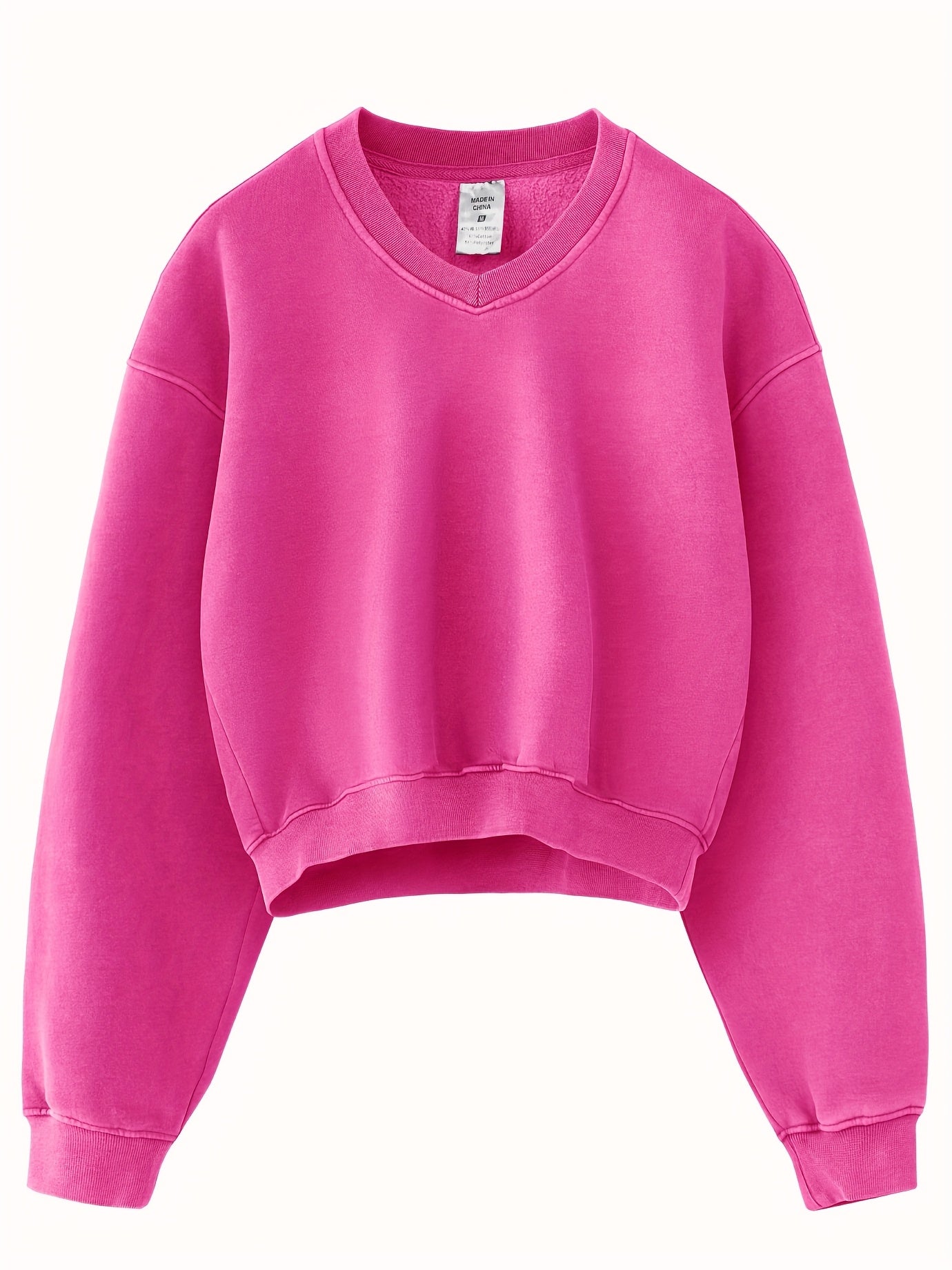 Cropped sweatshirt