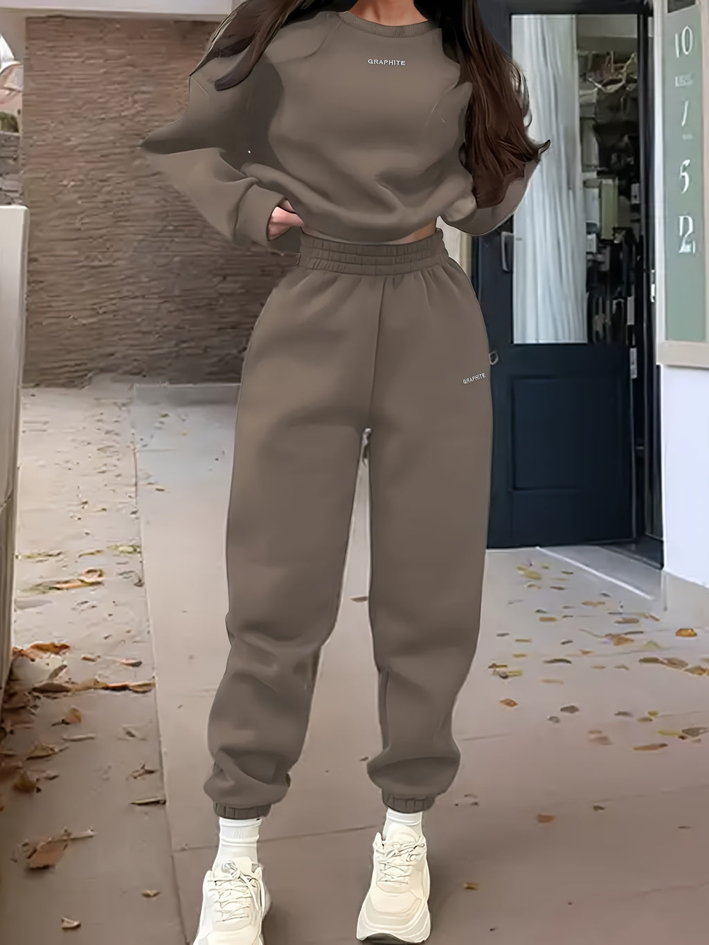 Casual sporty tracksuit