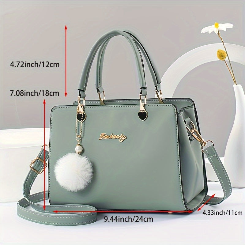Elegant women’s faux leather handbag