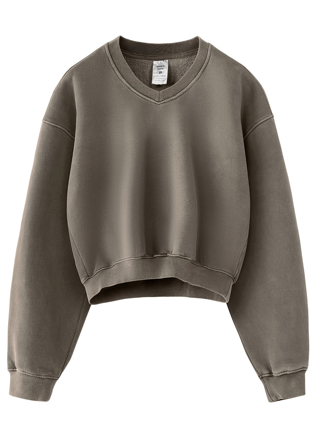 Cropped sweatshirt