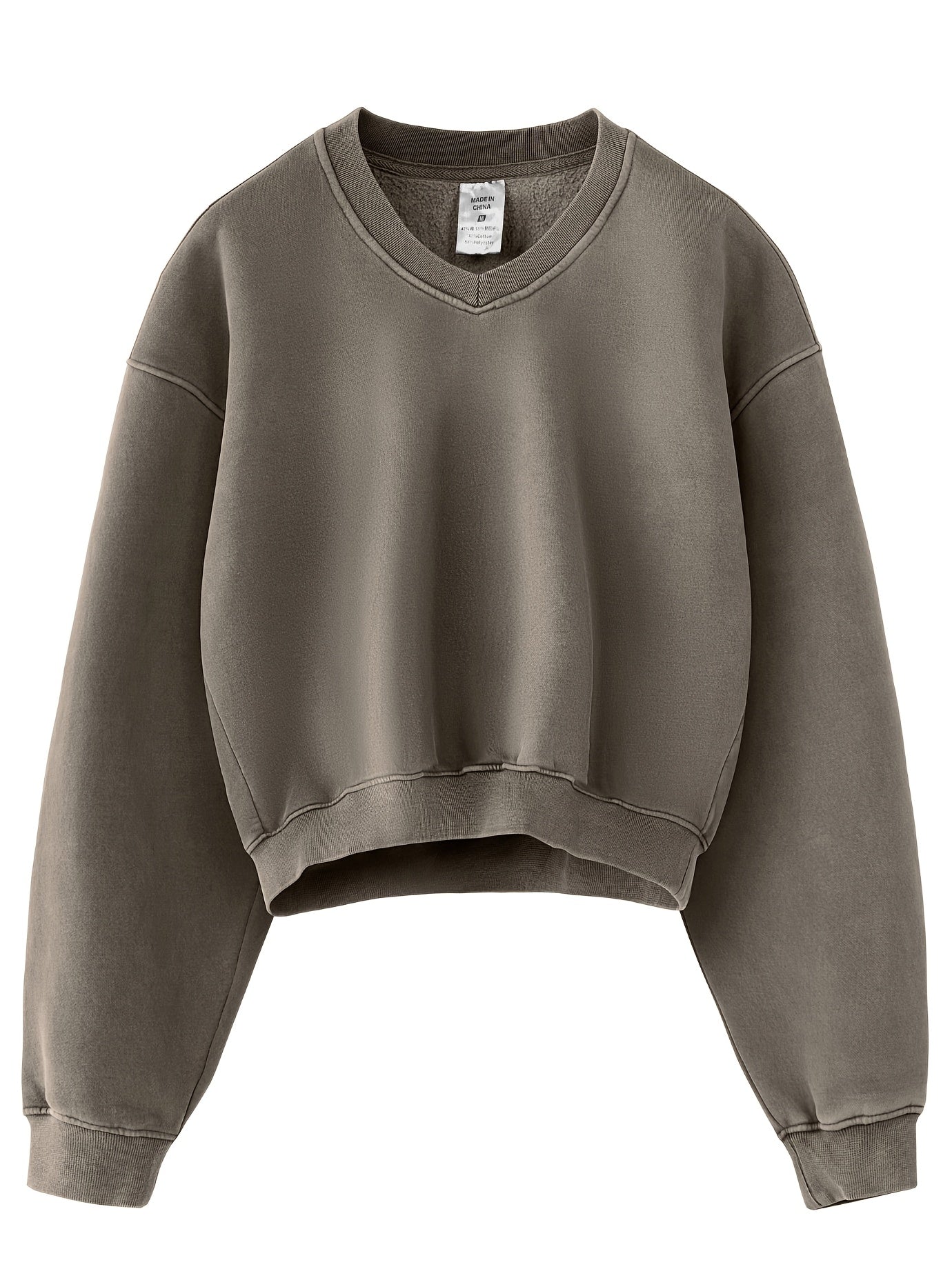 Cropped sweatshirt