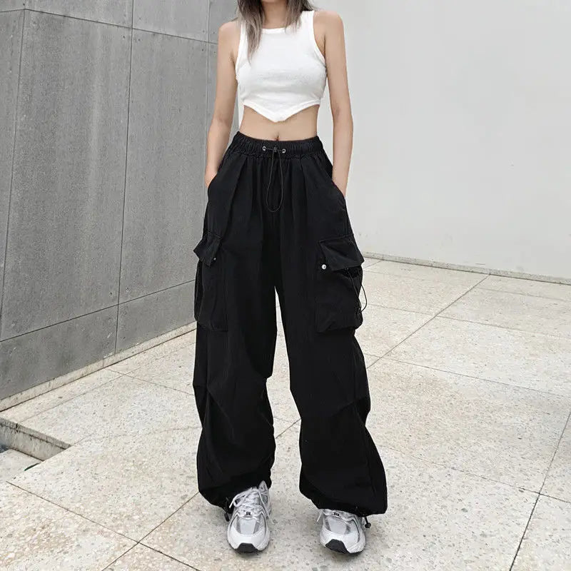 Retro Cargo Pants Women Fashion