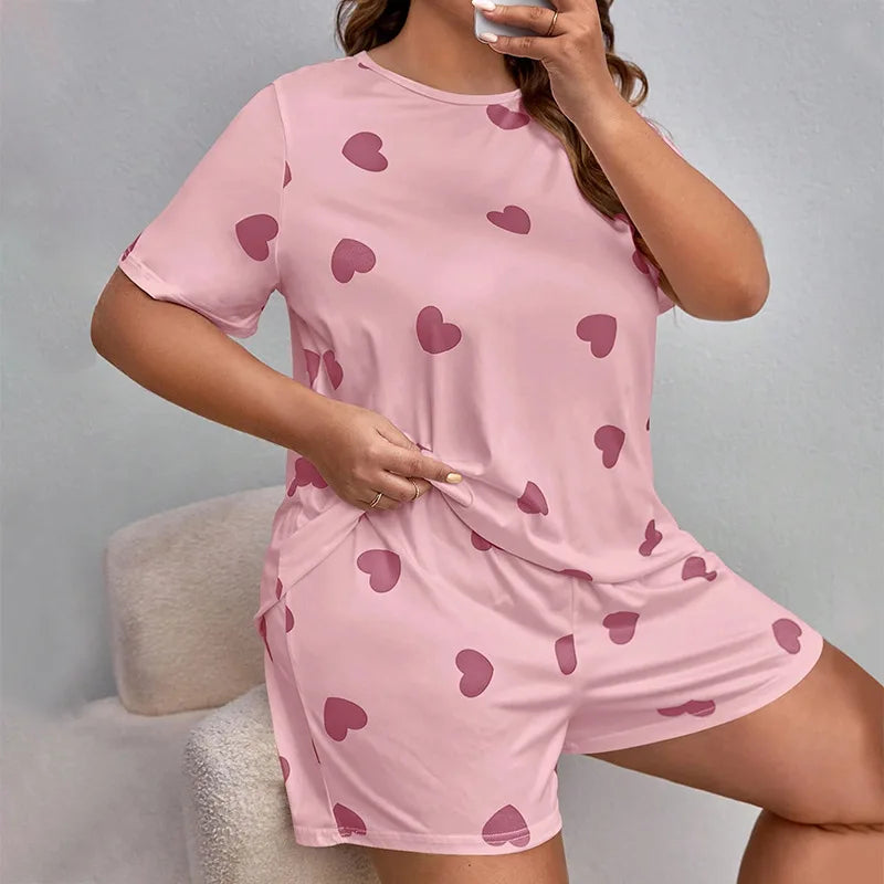 Plus Size Two-Piece Sets pajama