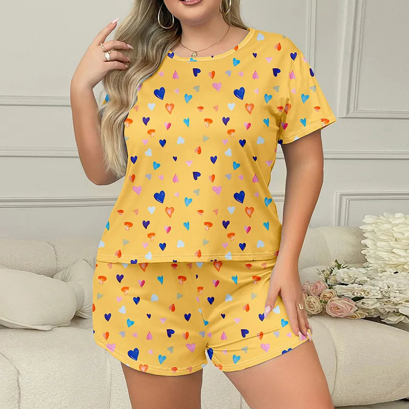 Plus Size Two-Piece Sets pajama