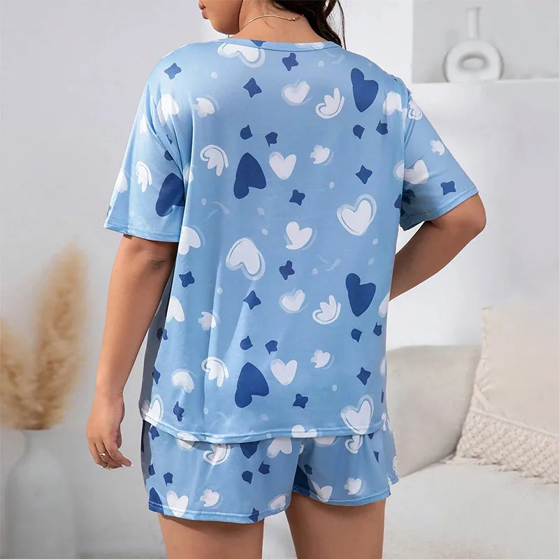 Plus Size Two-Piece Sets pajama