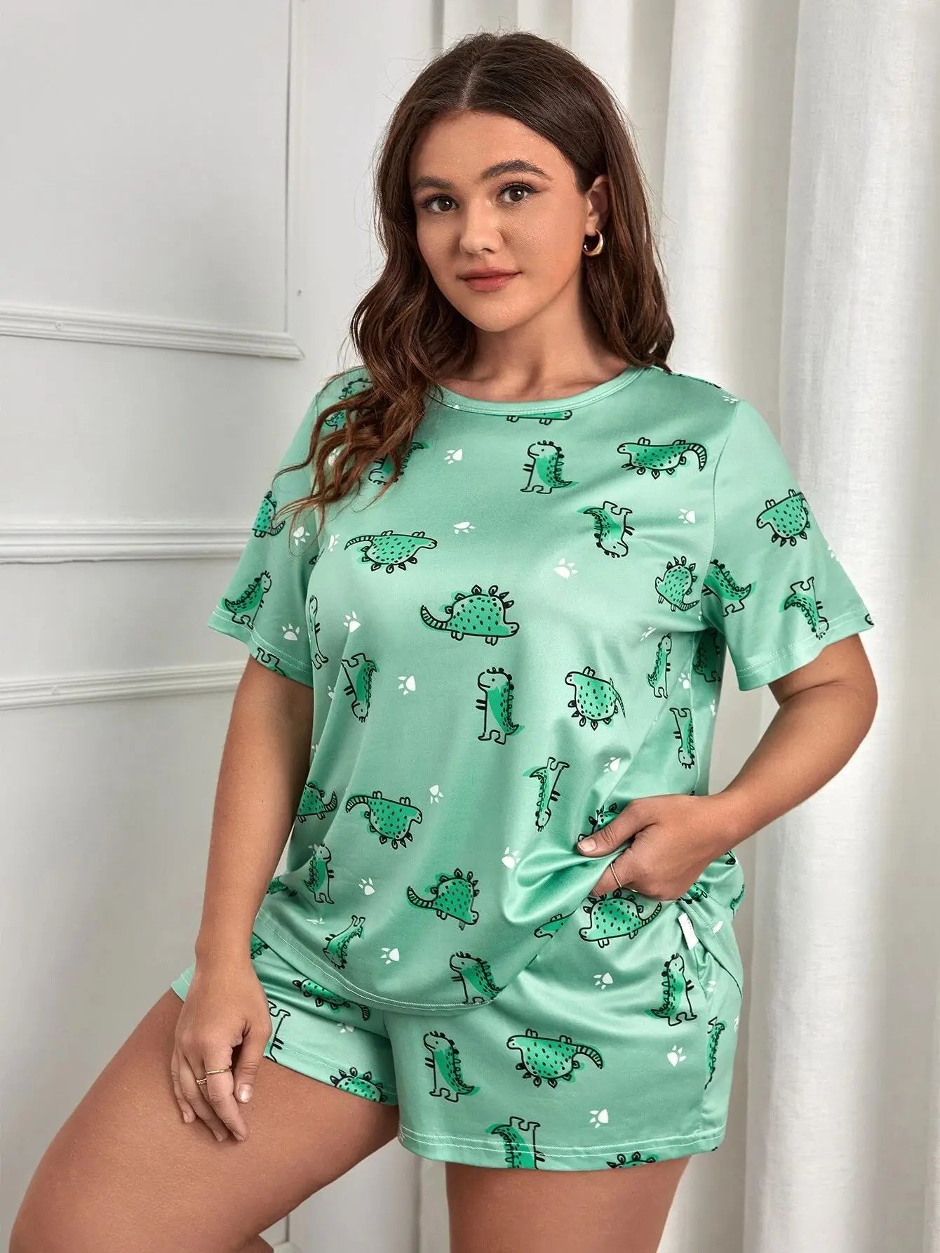 Plus Size Two-Piece Sets pajama