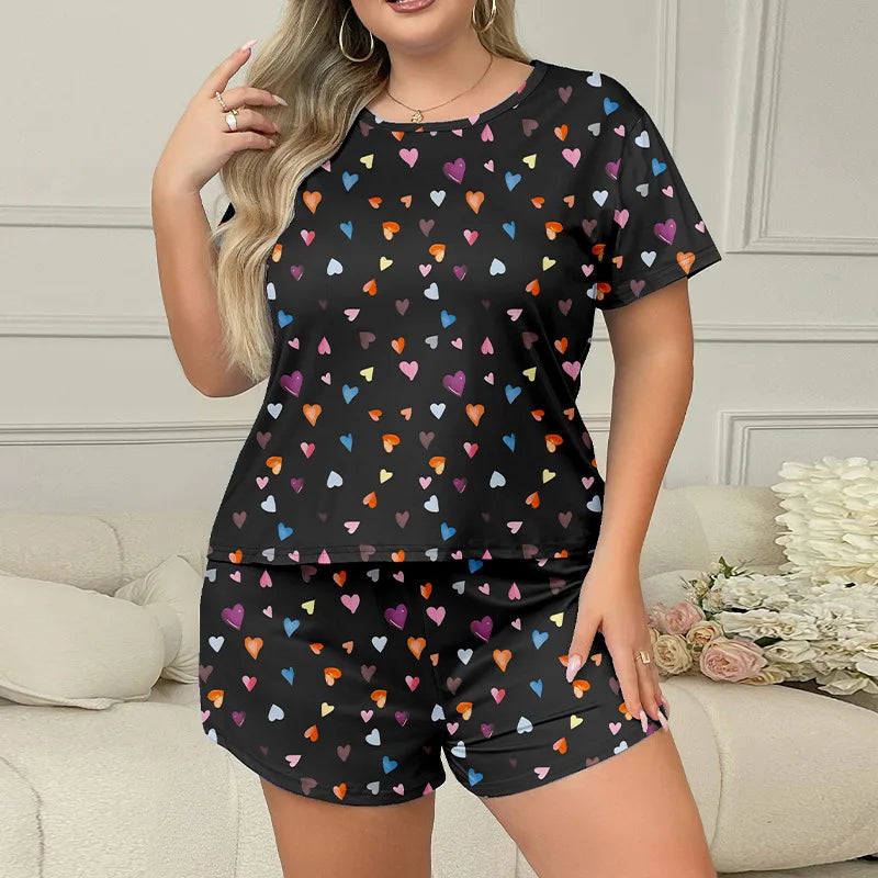 Plus Size Two-Piece Sets pajama