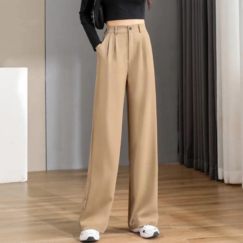 High-waisted pants