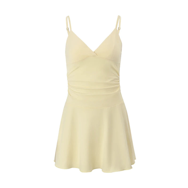 V-neck dress