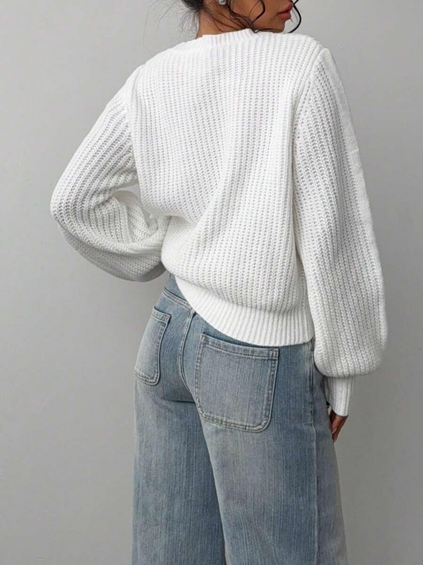 White sweater