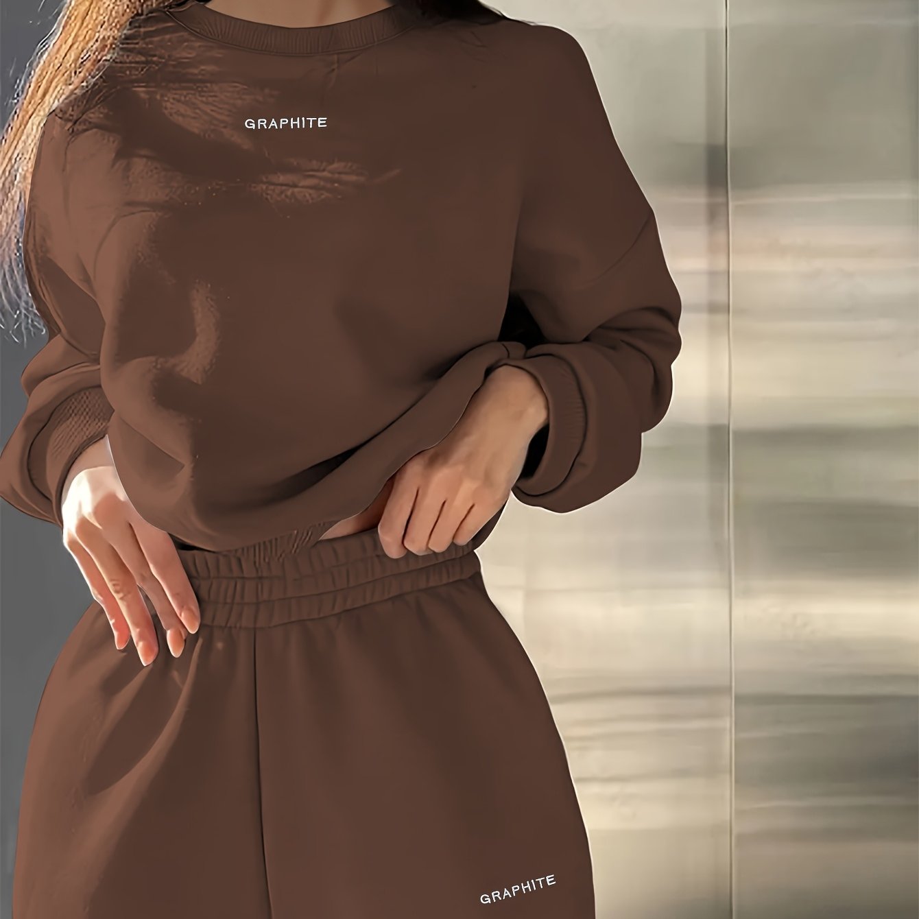 Casual sporty tracksuit