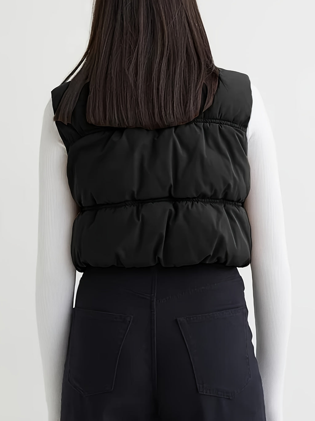Cropped vest