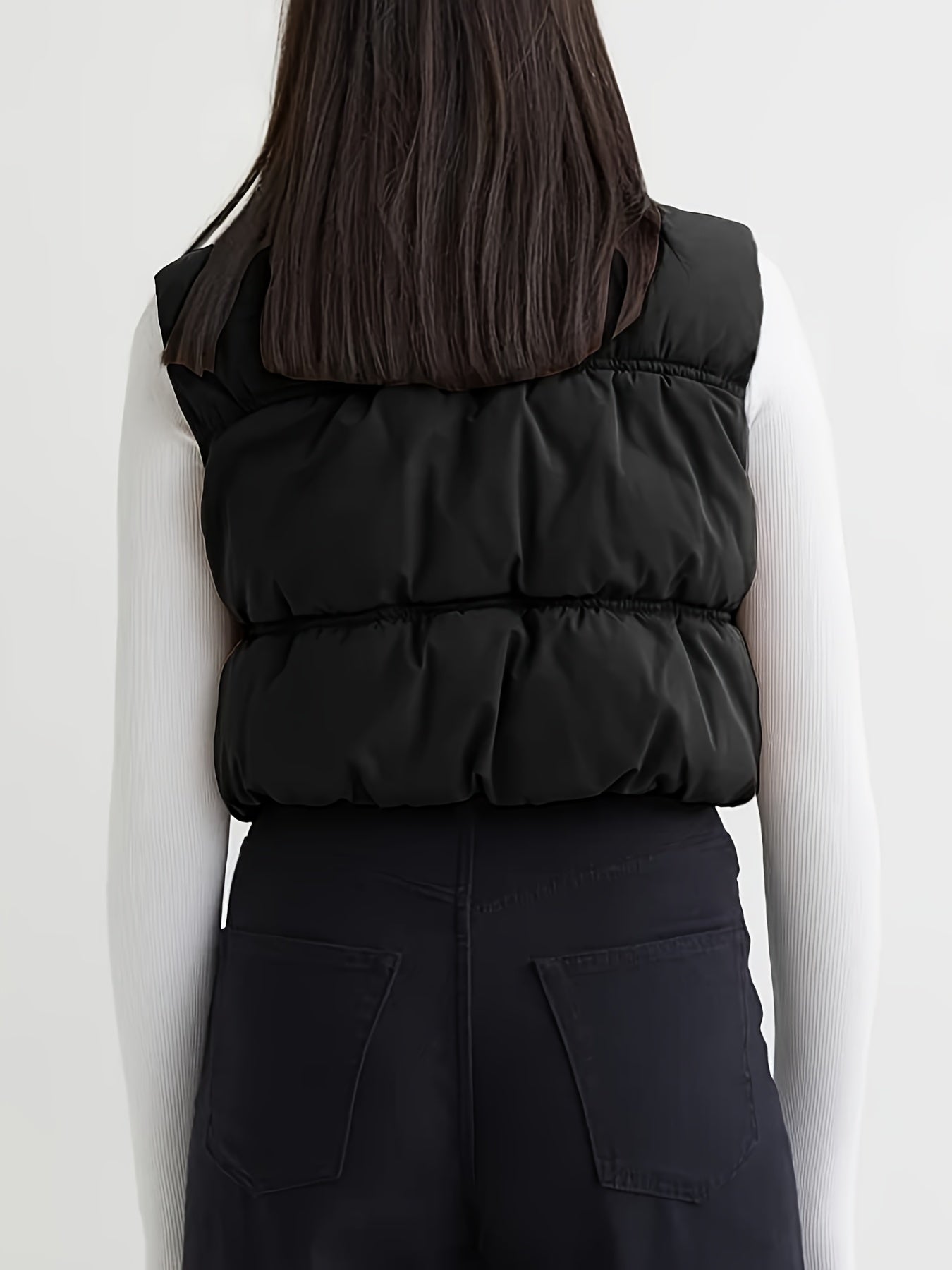 Cropped vest