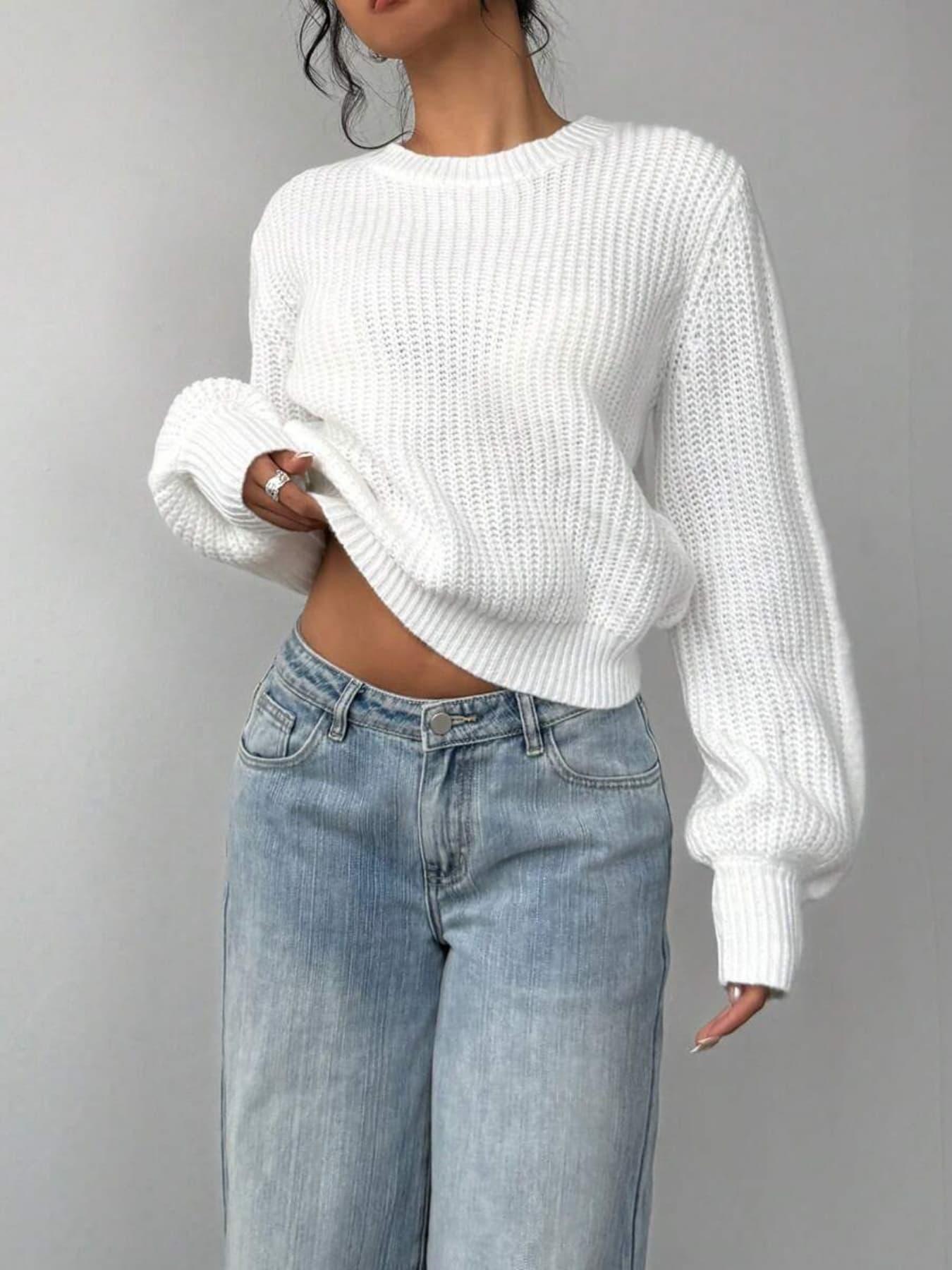 White sweater