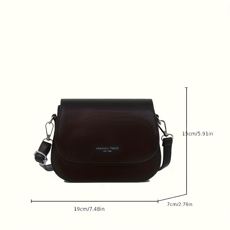Minimalist square-design handbag