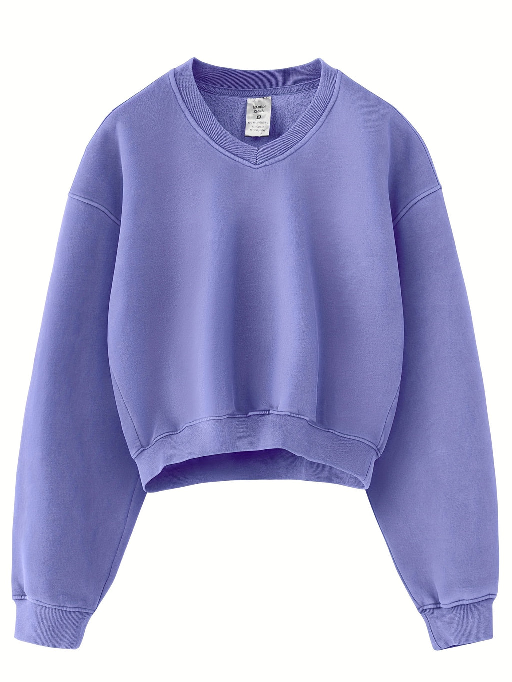 Cropped sweatshirt