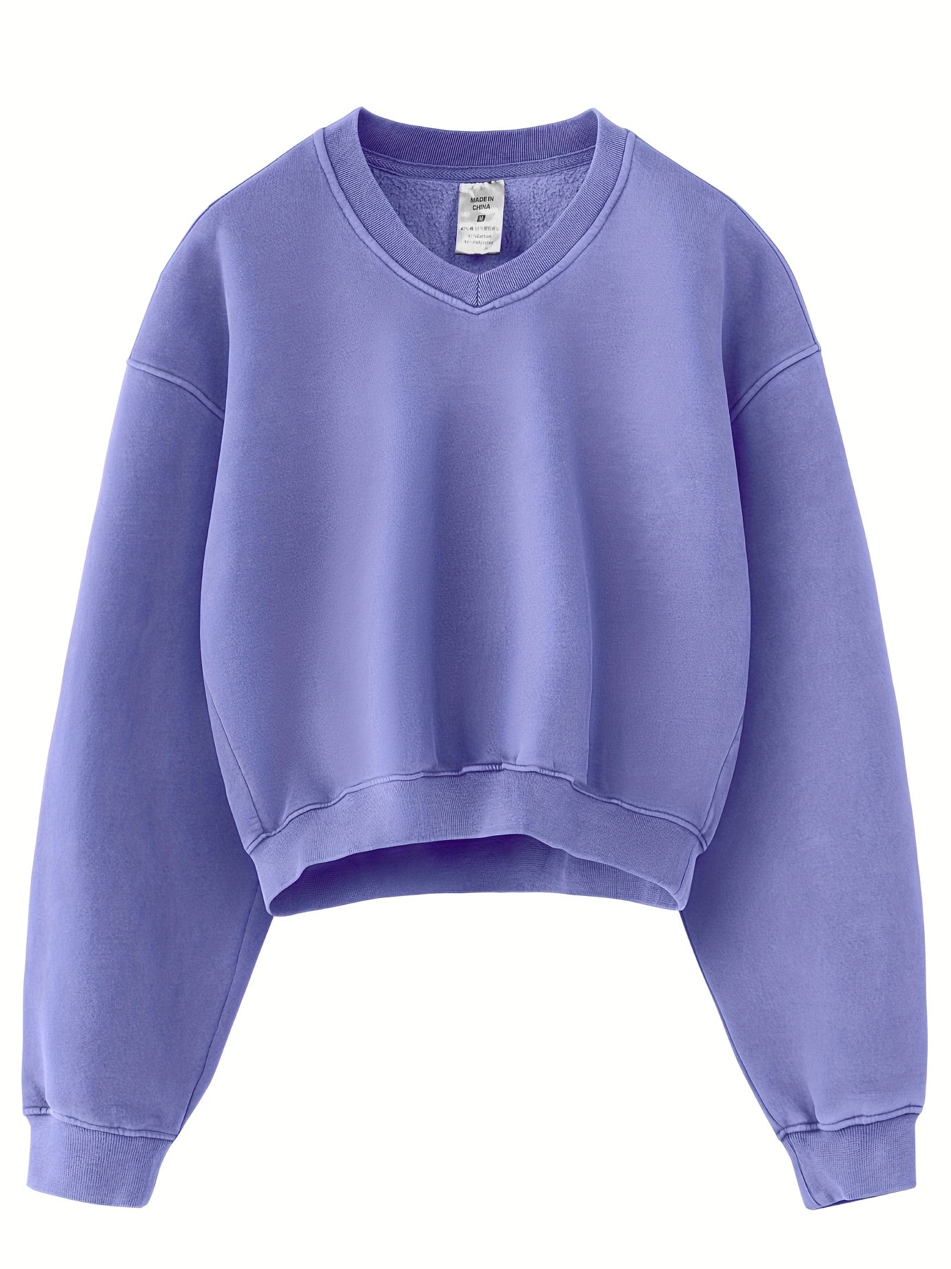 Cropped sweatshirt