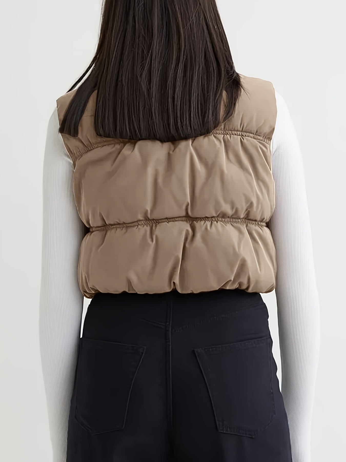 Cropped vest