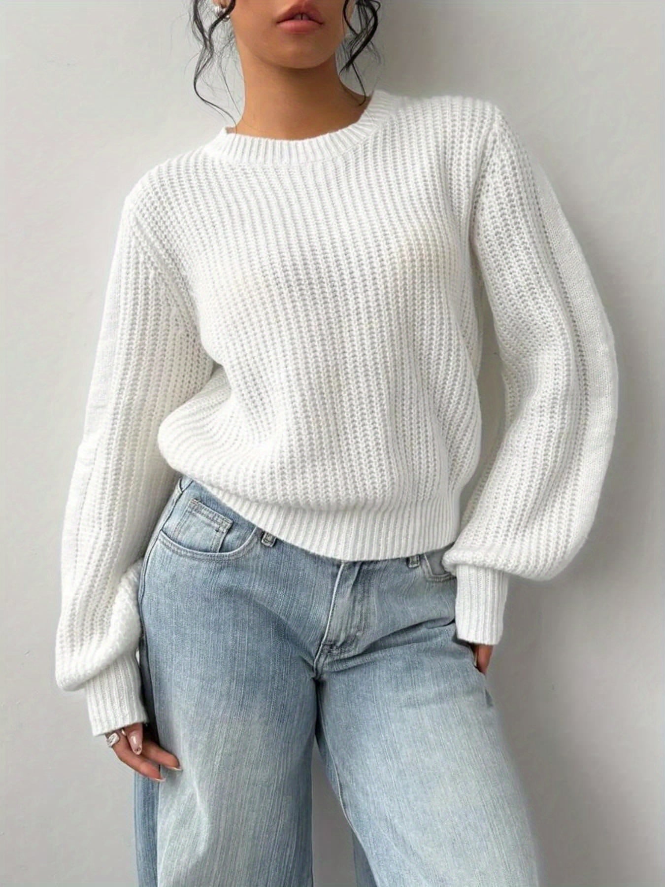 White sweater