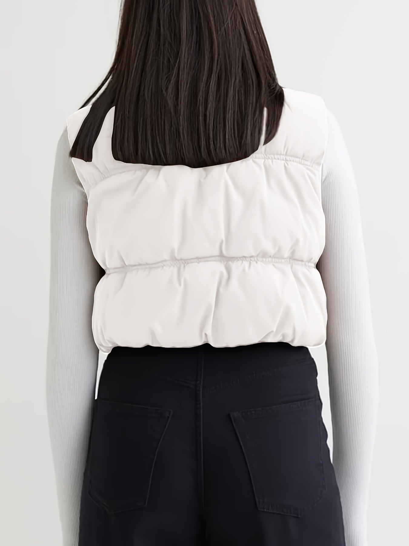 Cropped vest