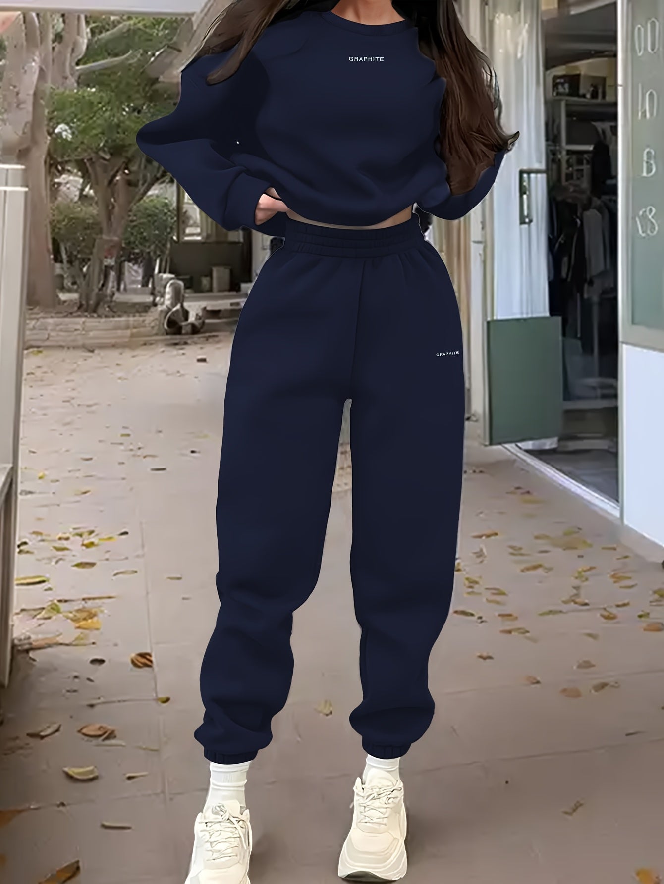 Casual sporty tracksuit