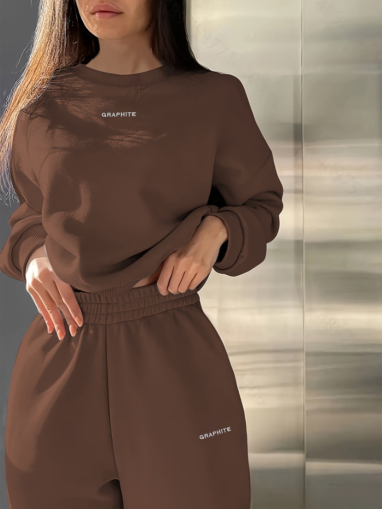 Casual sporty tracksuit