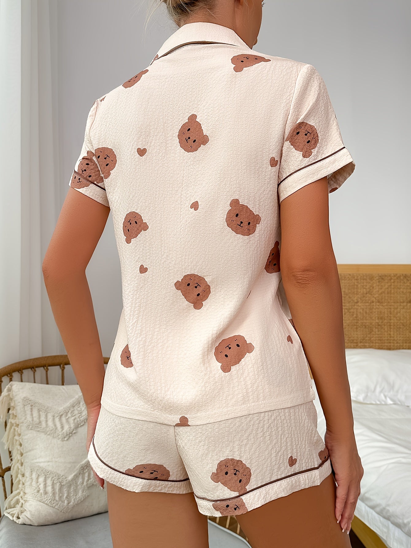 Bear print pajama